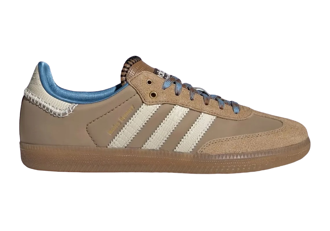 Wales Bonner x adidas Samba Wonder White Ash Blue