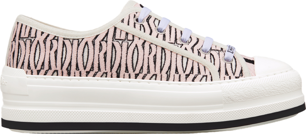 Walk n Dior Platform WMNS Embroidered Cotton / Pale Pink Miss Allover Motif