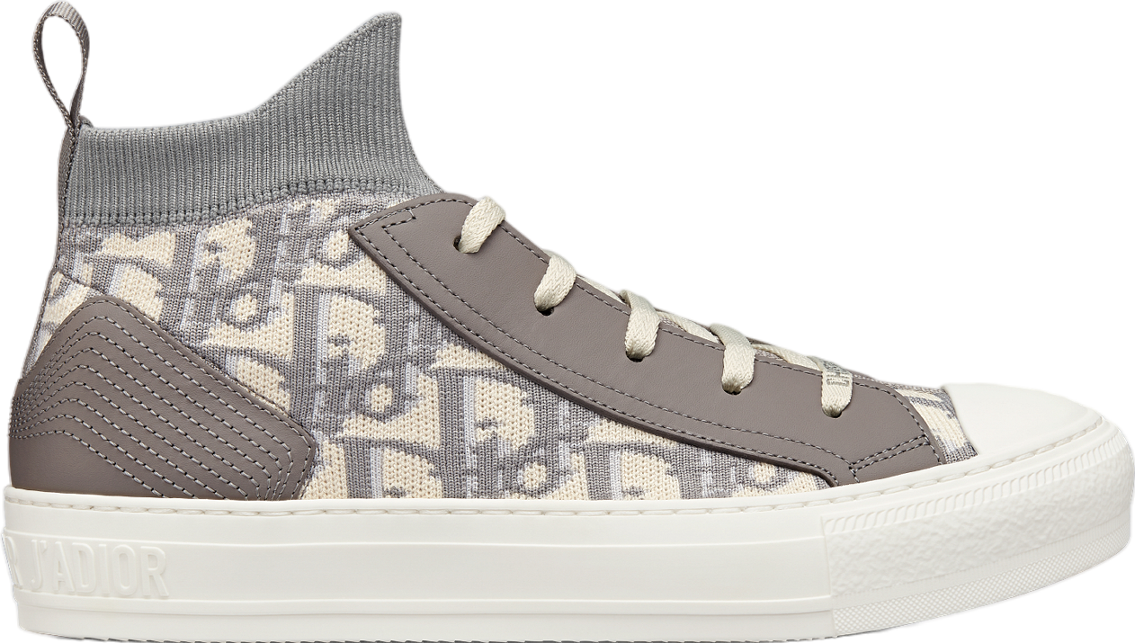 Walk n Dior WMNS Gray Oblique Technical Mesh / Calfskin