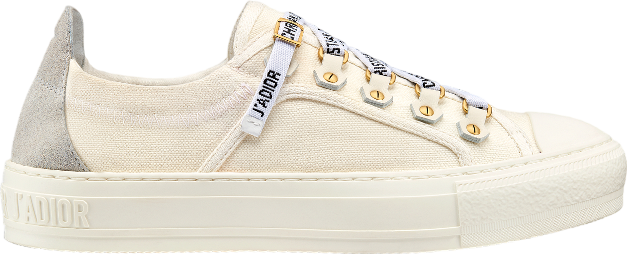 Walk n Dior WMNS White Canvas / Suede Calfskin