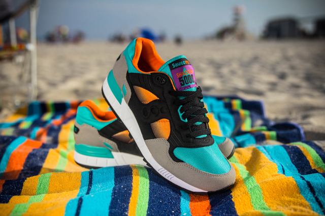 WEST NYC x Saucony Shadow 5000 - Tequila Sunrise