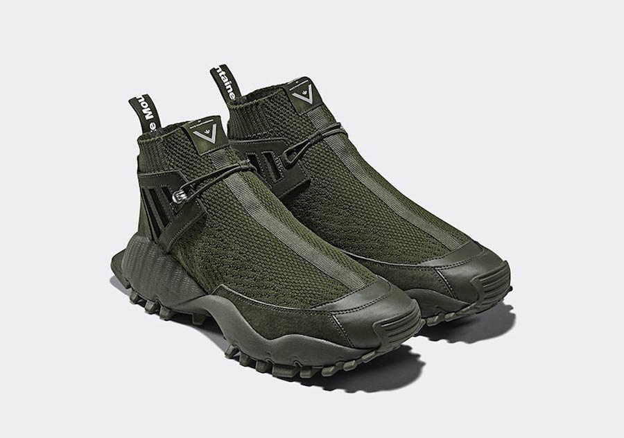 White Mountaineering x adidas Seeulater Alledo PK Olive