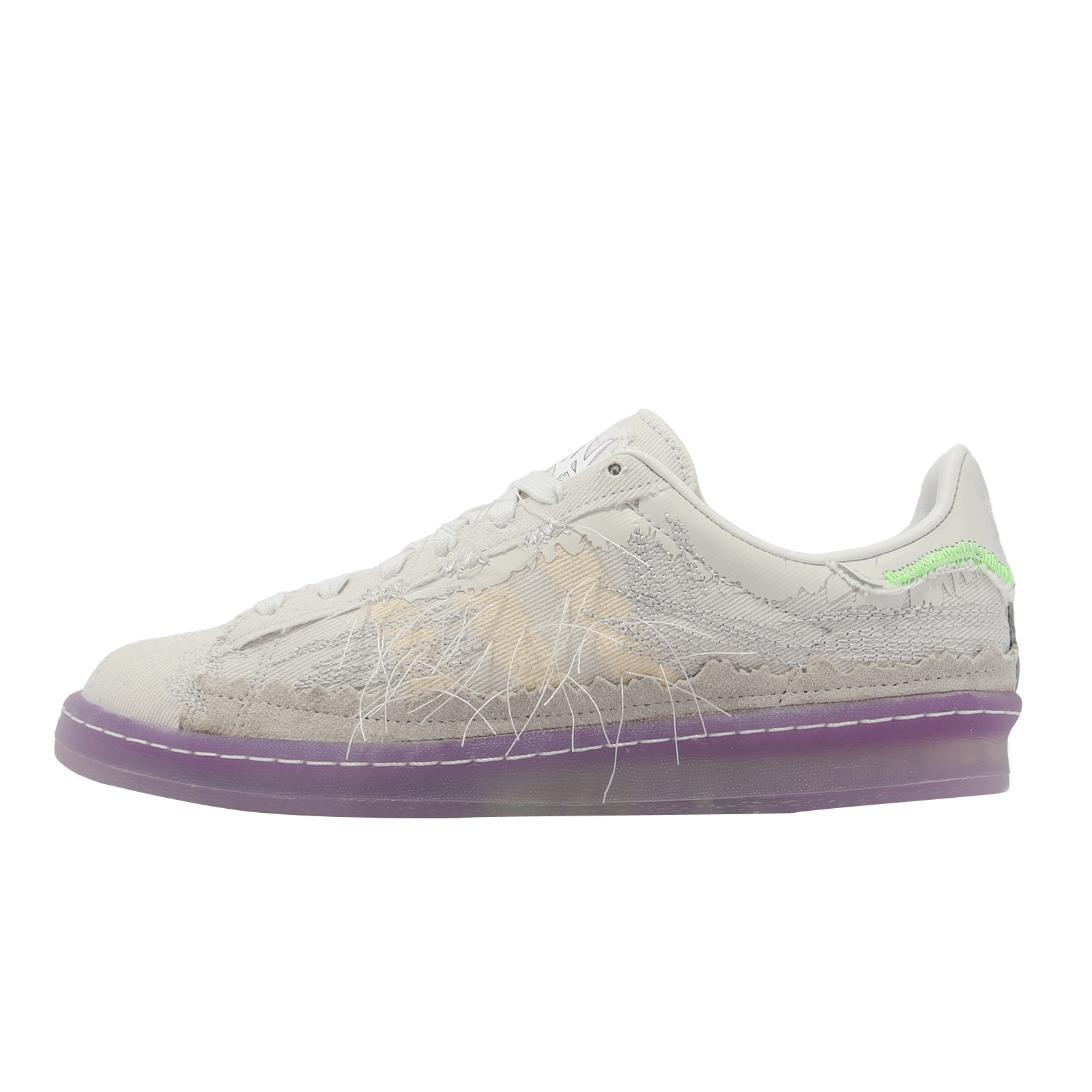 Youth Of Paris x adidas Campus 80s Crystal White Solar Green